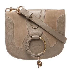 See by Chloé Mini Hana Crossbody Bag Motty Grey